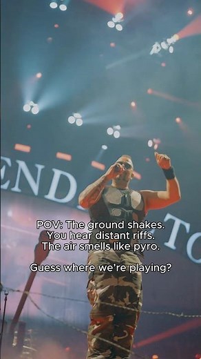 The Legendary Tour isn't just a concert, it’s an experience! Tickets 👉 https://www.sabaton.net/tour/
