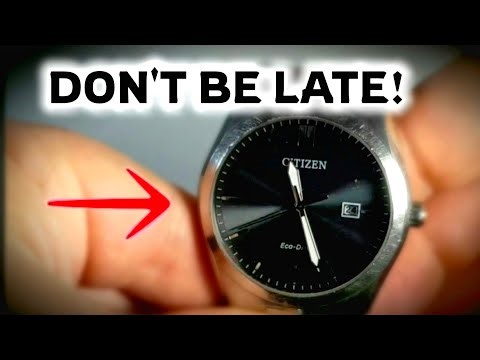 How To Set The Time on a Wrist Watch - DIY Adjustment Tutorial
