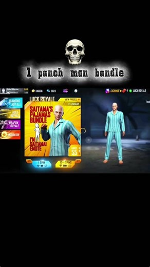 one punch man bundle #freefire