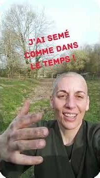 Moment très émouvant - semer à la volée... comme dans l'ancien temps...