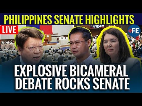 Philippines Senate LIVE: Debate Erupts in Bicameral Conference Committee Over House Bill Votes