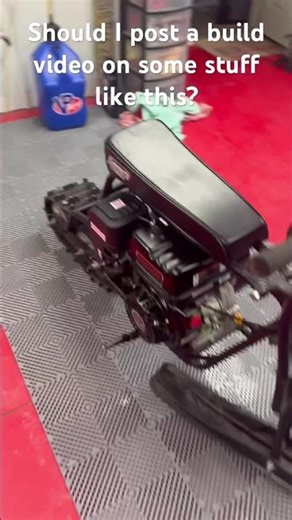 What do you think of our custom mini snow bike build?