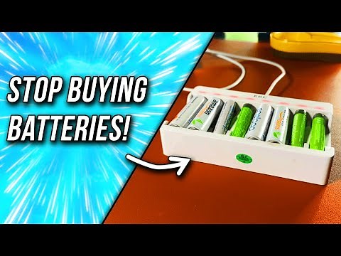 Best Rechargeable Battery Charger? EBL 8 Bay AA AAA Battery Charger Review