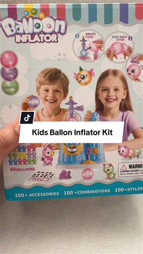 @Amy&Benton Diy Balloon Inflator Kit. The kids love this its so much fun and its on a flash sale at the moment. #ballooninflator #Tiktokmademebuyit #kidstoys #kidsgiftideas #unboxingtoys