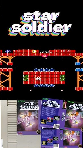 Star Soldier (NES) - Classic Retro Space Shooter Gameplay!🎮🚀