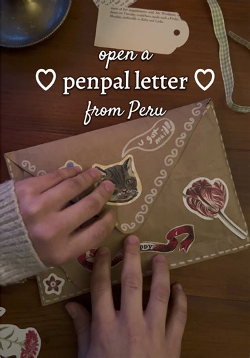 Unboxing a Beautiful Letter from Peru