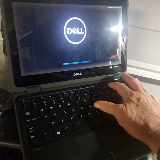 how to boot from USB dell latitude 3189 (make sure secure UEFI is off)