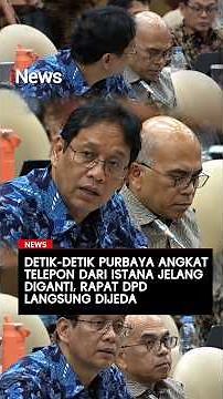 Detik-Detik Purbaya Angkat Telepon dari Istana jelang Diganti, Rapat DPD Langsung Dijeda