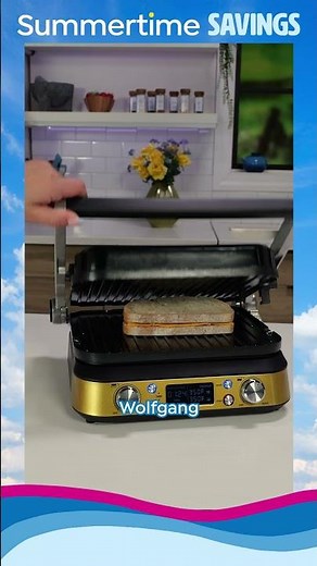 HSN Today's Special 🚨 Wolfgang Puck (3 in 1) - Grill / Griddle / Panini Maker