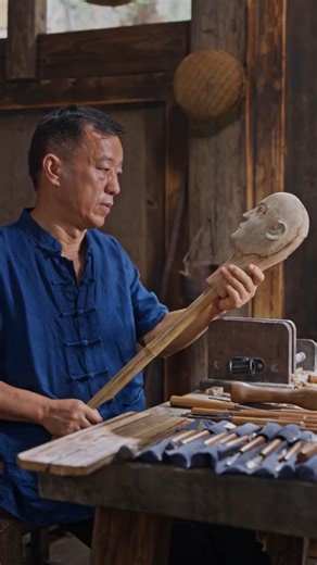 Penguin on Instagram: "(Part 3) Puppetry has a history of over 2000 years and remains active on folk opera stages today #chineseculture #chinesecuisine #ruralguy #myrurallife #craftersofinstagram #ruralguardian #threeagriculture #newfarmerplan2025 #countrysidelife #healingfood #liondance #heritagecrafts"