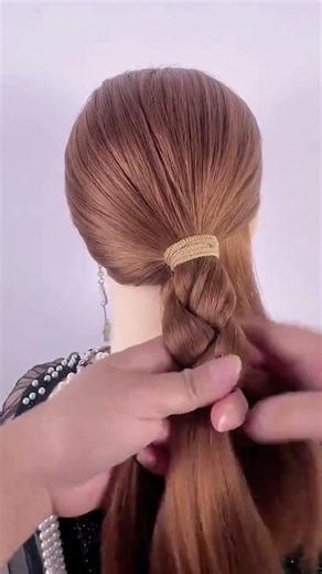 Hair styling tutorials, hair accessories, and achieving a high-end look ha #hairstyle #hair #braids