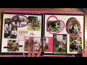 12 x 12 Scrapbook Page layouts Designs