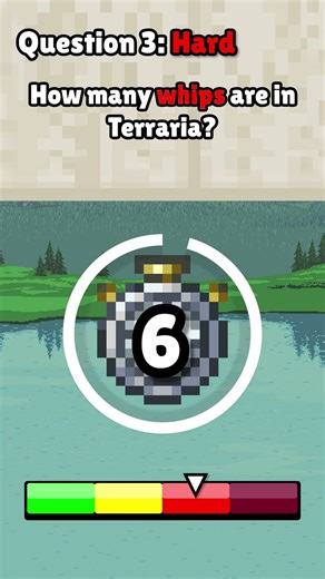 How many whips does Terraria have? #terraria