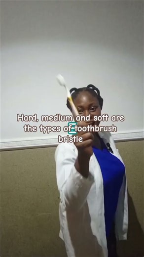 Hard, medium, and soft are types of toothbrush bristles