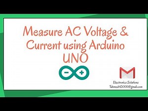 Measure AC Voltage & Current using Arduino UNO