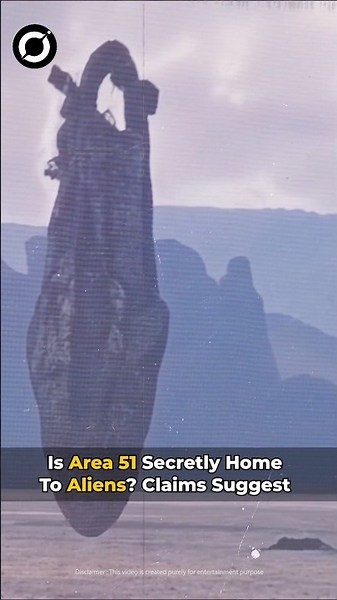 Proof Aliens Are Real? Inside the Secrets of Area 51 #alien #ufo #trending #shorts