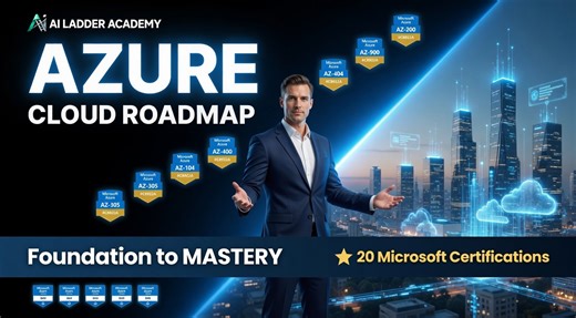 0 - Azure Cloud Computing - Structured Learning Roadmap (14 Courses) - AI Ladder Academy
