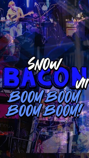 ❄️🥓 Snow Bacon VII is streaming NOW!! 🥓❄️ Relive the frostbitten madness and crank up this clip of our debut cover of #Vengaboys’ “Boom Boom Boom Boom!” 💥💃 live from The Snow Barn at Mount Snow on 1.24.26. Tune-in to our Youtube page to watch the whole concert! 📺 | Space Bacon