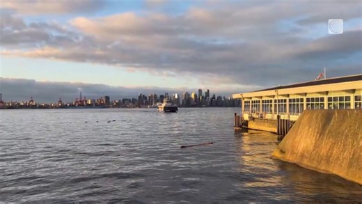 A serene morning at Lonsdale Quay