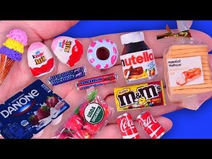 23 DIY Miniature Food & Drinks Hacks and Crafts~!!