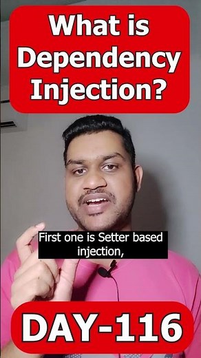 What is Dependency Injection? #java #interview #interviewtips #springboot