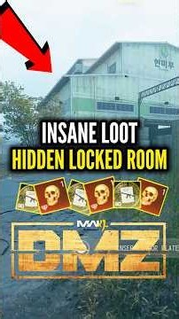 Hidden Loot Room in DMZ You Need to See 😮 #DMZ