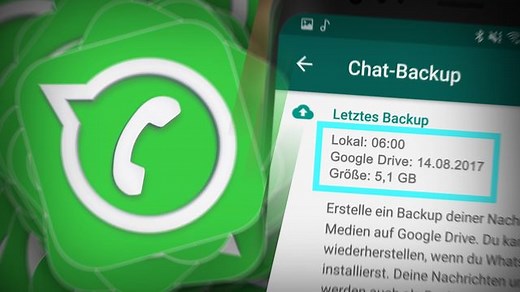 WhatsApp ändert Backup-Feature für Google Drive