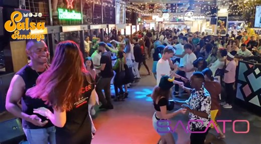 A sneak peak from Sunday Night Salsa Class and Party that takes place every week from 7pm at Mojo Market This event takes place every Sunday and is absolutely free every week! Learn how to dance salsa from the absolute beginner steps and enjoy a night of dancing. It's tons of fun and really suitable for everyone! Keen to hear more? Chat to us now via WhatsApp on 0741700780 Mojo Market | Salsa Cape Town