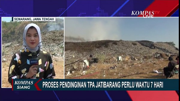 Kondisi Terkini Kebakaran TPA Jatibarang Semarang