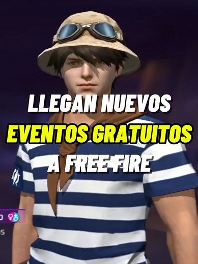 Nuevos eventos gratuitos en Free Fire
