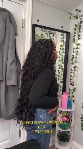 Premium Raw Indian Faux Locs in West Philly