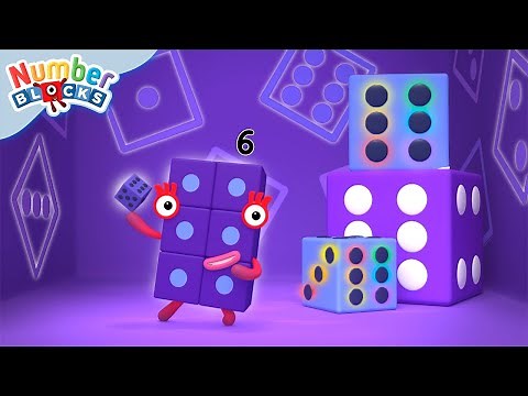 Aprender Tudo sobre o Número 6! 🟣 | Aprenda a Contar para Crianças | Numberblocks em Português
