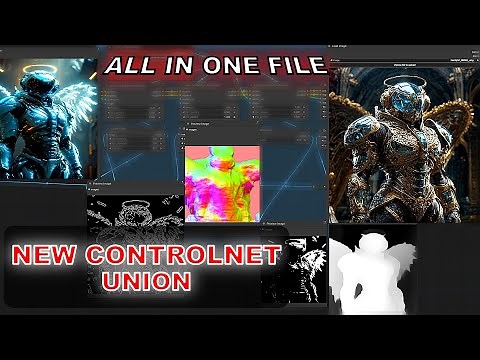 Comfyui Tutorial: SDXL Controlnet Union All In One #comfyui #comfyuitutorial #controlnet