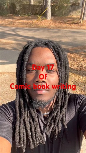 Day 17 of comic book writing
