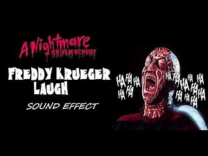 Freddy Krueger Laugh - Sound Effect