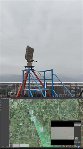 Phased Array Radar CW-C20: Detects Drones up to 10 km