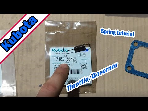Kubota V2203 Governor/Throttle Springs