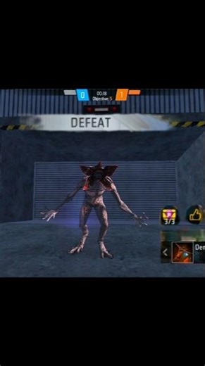 Free Fire Horror Monster 😱🔥 | FF Defeat Scene | Viral FF Short | AKSHAY GAMING FF 😉