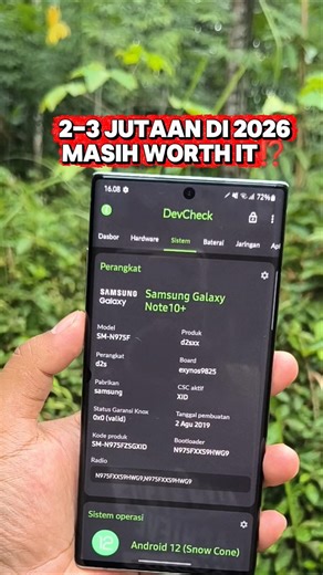 2-3 Juta Samsung Galaxy Note 10 Plus Di Tahun 2026 Layak Beli? #samsunggalaxy