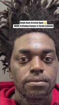 Kodak Black Arrested Again 😞 MDMA Trafficking Charges in Florida Explained
