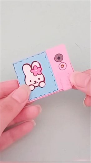 diy mini cute phone notebook / easy paper craft #diy #art