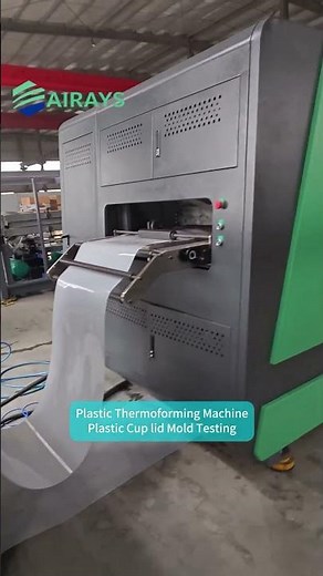 20 Cycles/Min High Speed Plastic Lid Thermoforming Machine | Full Auto PP Lid Production Line