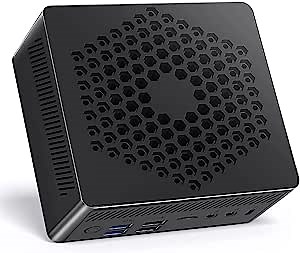 Mini Computer Desktop Windows 11 Pro Fanless 16GB DDR4 RAM 1TB SSD Intel Celeron N5105 Processor Mini Laptop Support Triple Screen Display with 4K HDMI/DP/VGA, 4 USB3.0 Micro Form Factor Computer