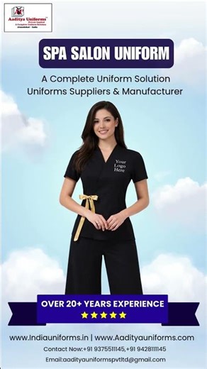 Spa Salon Uniform – Available At Aaditya Uniforms
