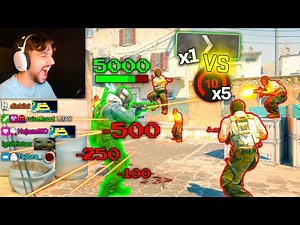 5,000 HP SILVER vs. 5 FACEIT LEVEL 10s