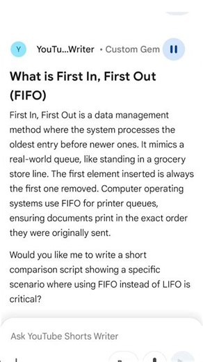 What is First In, First Out (FIFO)?