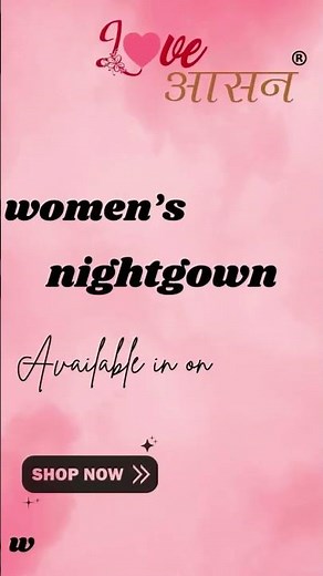 Nightgown | Elegant & Comfortable Sleepwear | LoveAasan Exclusive