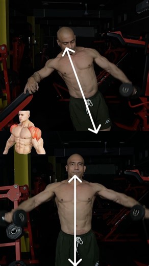 Build Wider Shoulders FAST: Leaning vs Standing Lateral Raise 💥