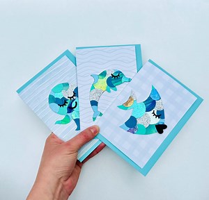 Card Making Kit - Under the Sea - Etsy Australia