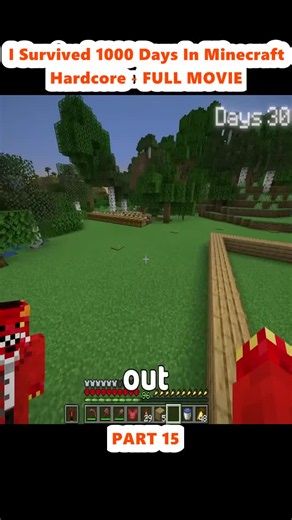 I Survived 1000 Days In Minecraft Hardcore - FULL MOVIE (15) | minecraft movie clip